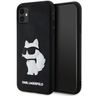 Karl Lagerfeld KLHCN613DRKHNK iPhone 11/ Xr 6.1" czarny/black hardcase Rubber Choupette 3D na NearMe.pl