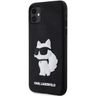Karl Lagerfeld KLHCN613DRKHNK iPhone 11/ Xr 6.1" czarny/black hardcase Rubber Choupette 3D na NearMe.pl