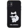 Karl Lagerfeld KLHCN613DRKHNK iPhone 11/ Xr 6.1" czarny/black hardcase Rubber Choupette 3D na NearMe.pl