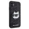 Karl Lagerfeld KLHCN61G2CPK iPhone 11 /Xr 6.1" czarny/black hardcase Glitter Choupette Patch na NearMe.pl