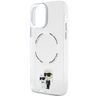 Karl Lagerfeld KLHMP12MHNKCIT iPhone 12/12 Pro 6.1" hardcase transparent Iconic Karl&Choupette Magsafe na NearMe.pl