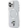 Karl Lagerfeld KLHMP12MHNKCIT iPhone 12/12 Pro 6.1" hardcase transparent Iconic Karl&Choupette Magsafe na NearMe.pl