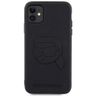 Karl Lagerfeld KLHCN613DRKNK iPhone 11 / Xr 6.1" czarny/black hardcase Rubber Karl Head 3D na NearMe.pl