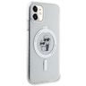 Karl Lagerfeld KLHMN61HGKCNOT iPhone 11 / Xr 6.1" transparent hardcase Karl&Choupette Glitter MagSafe na NearMe.pl