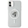 Karl Lagerfeld KLHMN61HGKCNOT iPhone 11 / Xr 6.1" transparent hardcase Karl&Choupette Glitter MagSafe na NearMe.pl