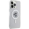 Karl Lagerfeld KLHMP14XHGKCNOT iPhone 14 Pro Max 6.7" transparent hardcase Karl&Choupette Glitter MagSafe na NearMe.pl