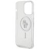 Karl Lagerfeld KLHMP14XHGKCNOT iPhone 14 Pro Max 6.7" transparent hardcase Karl&Choupette Glitter MagSafe na NearMe.pl