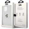 Karl Lagerfeld KLHMP14XHGKCNOT iPhone 14 Pro Max 6.7" transparent hardcase Karl&Choupette Glitter MagSafe na NearMe.pl