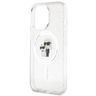 Karl Lagerfeld KLHMP13LHGKCNOT iPhone 13Pro / 13 6.1" transparent hardcase Karl&Choupette Glitter MagSafe na NearMe.pl