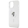 Karl Lagerfeld KLHMP13XHGKCNOT iPhone 13 Pro Max 6.7" transparent hardcase Karl&Choupette Glitter MagSafe na NearMe.pl