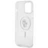 Karl Lagerfeld KLHMP13XHGKCNOT iPhone 13 Pro Max 6.7" transparent hardcase Karl&Choupette Glitter MagSafe na NearMe.pl