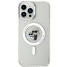 Karl Lagerfeld KLHMP13XHGKCNOT iPhone 13 Pro Max 6.7" transparent hardcase Karl&Choupette Glitter MagSafe na NearMe.pl