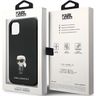 Karl Lagerfeld KLHCN61SMHKNPK iPhone 11/ Xr 6.1" czarny/black Silicone Ikonik Metal Pin na NearMe.pl