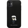 Karl Lagerfeld KLHCN61SMHKNPK iPhone 11/ Xr 6.1" czarny/black Silicone Ikonik Metal Pin na NearMe.pl