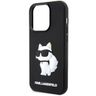 Karl Lagerfeld KLHCP14L3DRKHNK iPhone 14Pro 6.1" czarny/black hardcase Rubber Choupette 3D na NearMe.pl