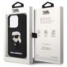 Karl Lagerfeld KLHCP14L3DRKINK iPhone 14Pro 6.1" czarny/black hardcase Rubber Ikonik 3D na NearMe.pl