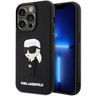 Karl Lagerfeld KLHCP14L3DRKINK iPhone 14Pro 6.1" czarny/black hardcase Rubber Ikonik 3D na NearMe.pl