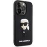 Karl Lagerfeld KLHCP14L3DRKINK iPhone 14Pro 6.1" czarny/black hardcase Rubber Ikonik 3D na NearMe.pl