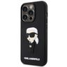 Karl Lagerfeld KLHCP14X3DRKINK iPhone 14Pro Max 6.7" czarny/black hardcase Rubber Ikonik 3D na NearMe.pl