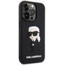 Karl Lagerfeld KLHCP14X3DRKINK iPhone 14Pro Max 6.7" czarny/black hardcase Rubber Ikonik 3D na NearMe.pl
