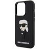 Karl Lagerfeld KLHCP14X3DRKINK iPhone 14Pro Max 6.7" czarny/black hardcase Rubber Ikonik 3D na NearMe.pl