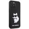 Karl Lagerfeld KLHCP14S3DRKHNK iPhone 14/ 15 / 13 6.1" czarny/black hardcase Rubber Choupette 3D na NearMe.pl