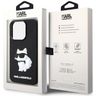 Karl Lagerfeld KLHCP14X3DRKHNK iPhone 14Pro Max 6.7" czarny/black hardcase Rubber Choupette 3D na NearMe.pl