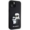 Karl Lagerfeld KLHCP14SSANKCPK iPhone 14/ 15 / 13 6.1" hardcase czarny/black Saffiano Karl & Choupette na NearMe.pl
