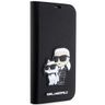 Karl Lagerfeld KLBKP14LSANKCPK iPhone 14Pro 6.1" bookcase czarny/black Saffiano Karl & Choupette na NearMe.pl