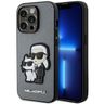 Karl Lagerfeld KLHCP14LSANKCPG iPhone 14Pro 6.1" hardcase srebrny/silver Saffiano Karl & Choupette na NearMe.pl