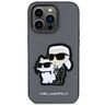 Karl Lagerfeld KLHCP14XSANKCPG iPhone 14Pro Max 6.7" hardcase srebrny/silver Saffiano Karl & Choupette na NearMe.pl
