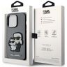 Karl Lagerfeld KLHCP14XSANKCPG iPhone 14Pro Max 6.7" hardcase srebrny/silver Saffiano Karl & Choupette na NearMe.pl