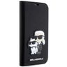 Karl Lagerfeld KLBKP14SSANKCPK iPhone 14/ 15 / 13 6.1" bookcase czarny/black Saffiano Karl & Choupette na NearMe.pl
