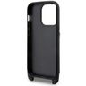 Karl Lagerfeld KLHCP14LCSAKHPKK iPhone 14 Pro 6.1" hardcase czarny/black Crossbody Saffiano Monogram Ikonik na NearMe.pl