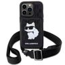 Karl Lagerfeld KLHCP14XCSAKHPCK iPhone14 Pro Max 6.7" hardcase czarny/black Crossbody Saffiano Monogram Choupette na NearMe.pl
