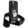 Karl Lagerfeld KLHCP14XCSAKHPCK iPhone14 Pro Max 6.7" hardcase czarny/black Crossbody Saffiano Monogram Choupette na NearMe.pl