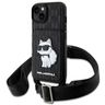 Karl Lagerfeld KLHCP14SCSAKHPCK iPhone14 / 15 / 13 6.1" hardcase czarny/black Crossbody Saffiano Monogram Choupette na NearMe.pl
