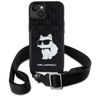 Karl Lagerfeld KLHCP14SCSAKHPCK iPhone14 / 15 / 13 6.1" hardcase czarny/black Crossbody Saffiano Monogram Choupette na NearMe.pl