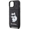 Karl Lagerfeld KLHCP14SCSAKHPCK iPhone14 / 15 / 13 6.1" hardcase czarny/black Crossbody Saffiano Monogram Choupette na NearMe.pl