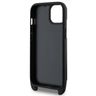Karl Lagerfeld KLHCP14MCSAKCPMK iPhone 14 Plus / 15 Plus 6.7" hardcase czarny/black Crossbody Saffiano Karl & Choupette na NearMe.pl