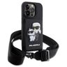 Karl Lagerfeld KLHCP14LCSAKCPMK iPhone14 Pro 6.1" hardcase czarny/black Crossbody Saffiano Karl & Choupette na NearMe.pl