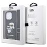 Karl Lagerfeld KLHCP14XCSAKCPMK iPhone14 Pro Max 6.7" hardcase czarny/black Crossbody Saffiano Karl & Choupette na NearMe.pl