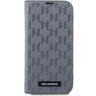 Karl Lagerfeld KLBKP14SSAKLHPG iPhone 14 / 15 / 13 6.1" bookcase srebrny/silver Saffiano Monogram na NearMe.pl
