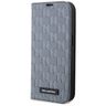 Karl Lagerfeld KLBKP14SSAKLHPG iPhone 14 / 15 / 13 6.1" bookcase srebrny/silver Saffiano Monogram na NearMe.pl