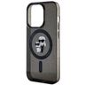 Karl Lagerfeld KLHMP15LHGKCNOK iPhone 15 Pro 6.1" czarny/black hardcase Karl&Choupette Glitter MagSafe na NearMe.pl