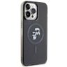 Karl Lagerfeld KLHMP15XHGKCNOK iPhone 15 Pro Max 6.7" czarny/black hardcase Karl&Choupette Glitter MagSafe na NearMe.pl
