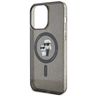 Karl Lagerfeld KLHMP15XHGKCNOK iPhone 15 Pro Max 6.7" czarny/black hardcase Karl&Choupette Glitter MagSafe na NearMe.pl
