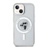 Karl Lagerfeld KLHMP15SHGKCNOT iPhone 15/ 14 / 13 6.1" transparent hardcase Karl&Choupette Glitter MagSafe na NearMe.pl