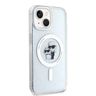Karl Lagerfeld KLHMP15SHGKCNOT iPhone 15/ 14 / 13 6.1" transparent hardcase Karl&Choupette Glitter MagSafe na NearMe.pl