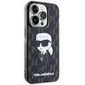 Karl Lagerfeld KLHCP15LHNKMKLK iPhone 15 Pro 6.1" czarny/black hardcase Monogram Ikonik na NearMe.pl